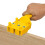 38Pcs ABS Handheld Drill Guide Set, Adjustable Woodworking Locator 9