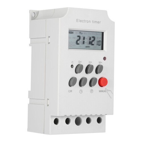 KG316T-II 30A Digital Programmable Timer Switch AC-DC 24V 2