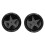 Aluminium Bike Handlebar End Plugs Black 1