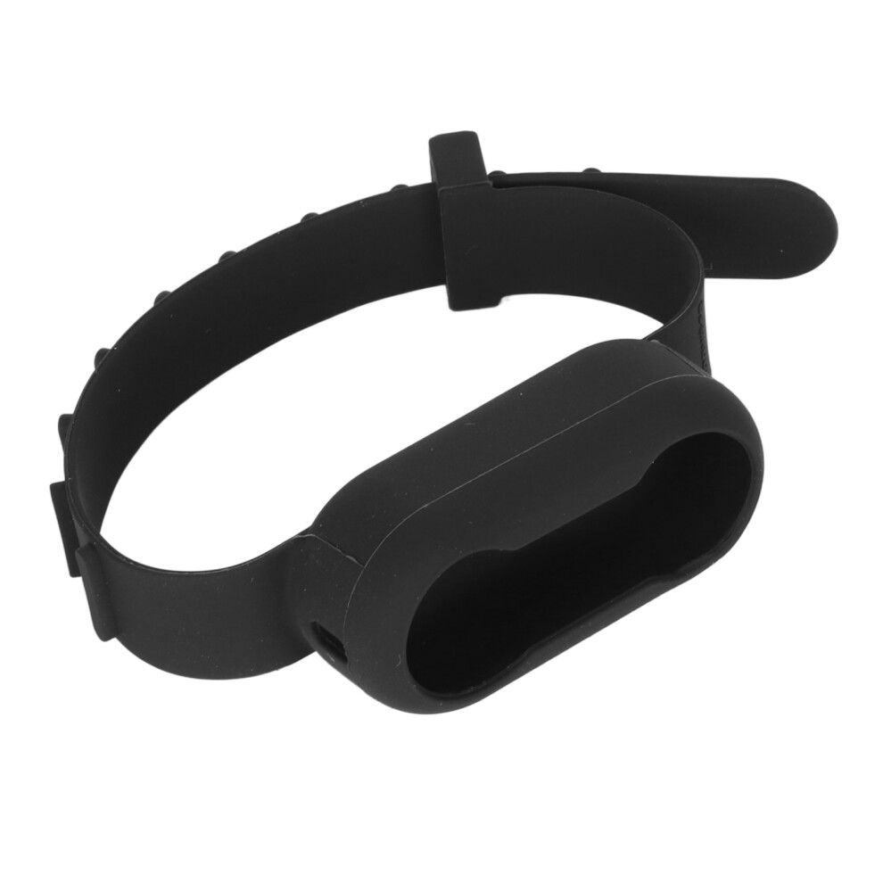Adjustable Silicone Wristband For Insta360 Go3 Action Camera Black 8751388431093