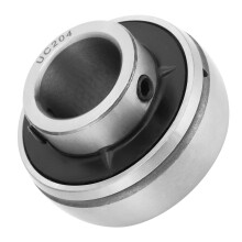 Langlebiges UC204-Stahlkugellager, 20-mm-Einsatz, für Bauanwendungen