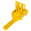 38Pcs ABS Handheld Drill Guide Set, Adjustable Woodworking Locator 1
