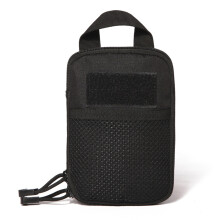 (Black) Survival Kit for Men - Emergency Bag