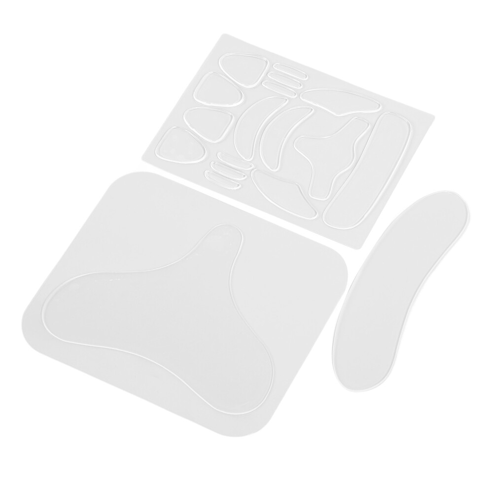 18pcs Silicone Facial Wrinkle Reducer Patches for Forehead & Under Eye