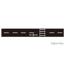(D) Kids DIY Removable Toy Car Track Sticker