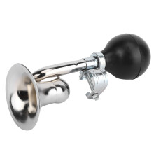 Super Loud Anti-Rust Alloy Bike Horn Bell 18.5cm Chrome Finish