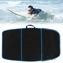 Durable Polyester Surfboard Bodyboard Cover 123*71.5cm Blue Stripe