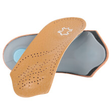 3/4-Länge Unisex-Einlegesohle mit Bogenunterstützung Braun 35/36