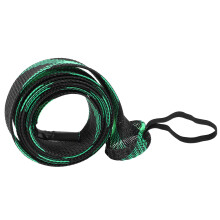 Expandable Black and Green Cross Fishing Rod Sleeve 190cm Protective Cover