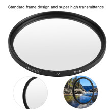 66 mm UV-Filter für DSLR-Kameras - ultradünne Objektivabdeckung, klare Abbildung, einfache Montage