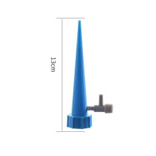 10Pcs PP Automatic Water Dropper Irrigation Kit, Blue, Adjustable Valve