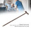 3-Section Wenge Collapsible Walking Cane 89x17cm 5