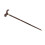 3-Section Wenge Collapsible Walking Cane 89x17cm 7