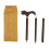 3-Section Wenge Collapsible Walking Cane 89x17cm 9