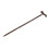 3-Section Wenge Collapsible Walking Cane 89x17cm 13