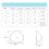 Triangular Breathable Polyurethane Bra Insert for Women, Close Fit 4