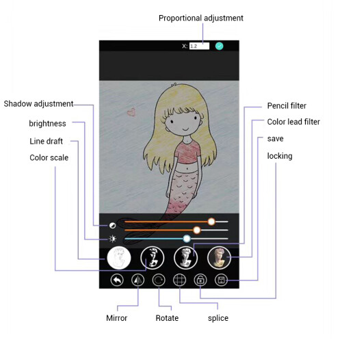 Optical Drawing Projector Tracing Board 20x15cm PC Material