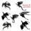 7pcs 3D Gothic Dragon Wall Sticker PVC Waterproof Decor 4