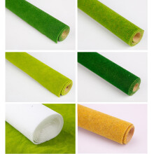 Decorative Artificial Grass Mat Meadow 100x40cm for Miniature Gardens