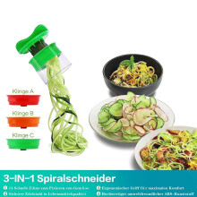 Manueller Gemüse-Spiralschneider – Handwerkzeug für Karotten, Gurken und Kartoffel-Nudeln – KitchenAid