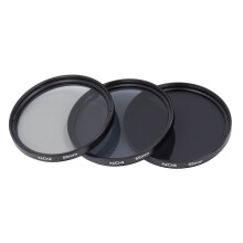 55mm HD Multi-Layer Coated ND Filter Set – ND2 / ND4 / ND8 Shooting Accessories