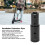 M365 Handlebar Riser Extension Pole Aluminium Alloy Height Adjusting Black 11