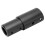 M365 Handlebar Riser Extension Pole Aluminium Alloy Height Adjusting Black 16