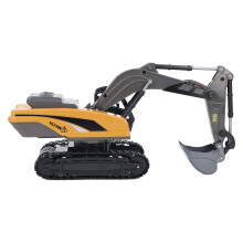 8 Channel Remote Control Excavator Toy for Kids 40 Min Battery Life