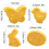 Plastic Easter Fondant Cutters – Butterfly, Rabbit, 2