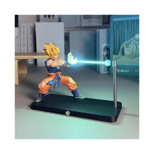 Dragon Ball Kreativität Nachtlicht Spielzeug Anime Sohn Goku Kame Hame Ha Nacht Lampe Ornament Hause Leuchtende Spielzeug Dekorationen gesch