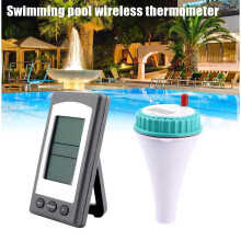 Floating Pool Water Thermometer Wireless Temp Gauge for Hot Tubs & Indoor Pools