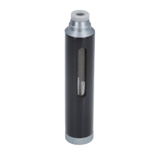 Handheld Car Ashtray Windproof Leakproof 58g Gray Black 133x28mm