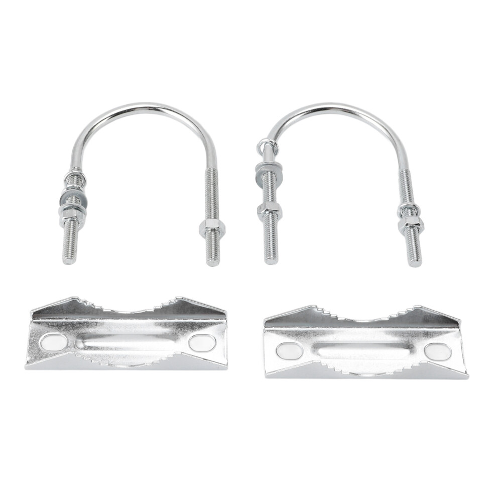 Iron V-Jaw Mast Clamp Kit With U Bolts For Outdoor Antennas 4971391187921