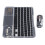 Wireless Bluetooth Keyboard & Mouse Combo 7 Colors Night Light, 78 Keys 16