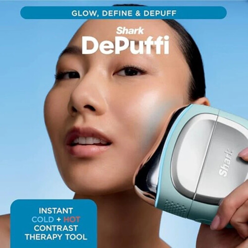 Shark Shark DePuffi Contrast Therapy Sculpting Tool Teal 2
