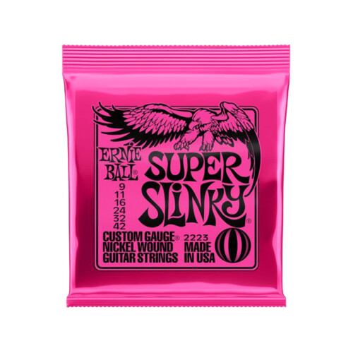 Electic Guitar Strings 9-42 Nickel Wound Super Slinky for Versatile Sound 2