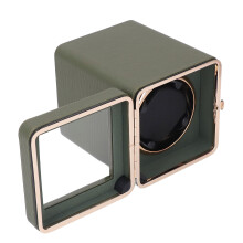Super Quiet Green Single Watch Winder 4 Modes LU060D for High-End Watches