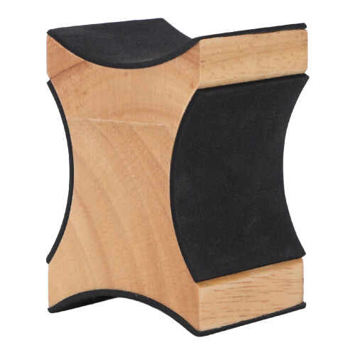 Solid Wood Guitar Neck Rest Pillow, 2 Heights, Universal Support
