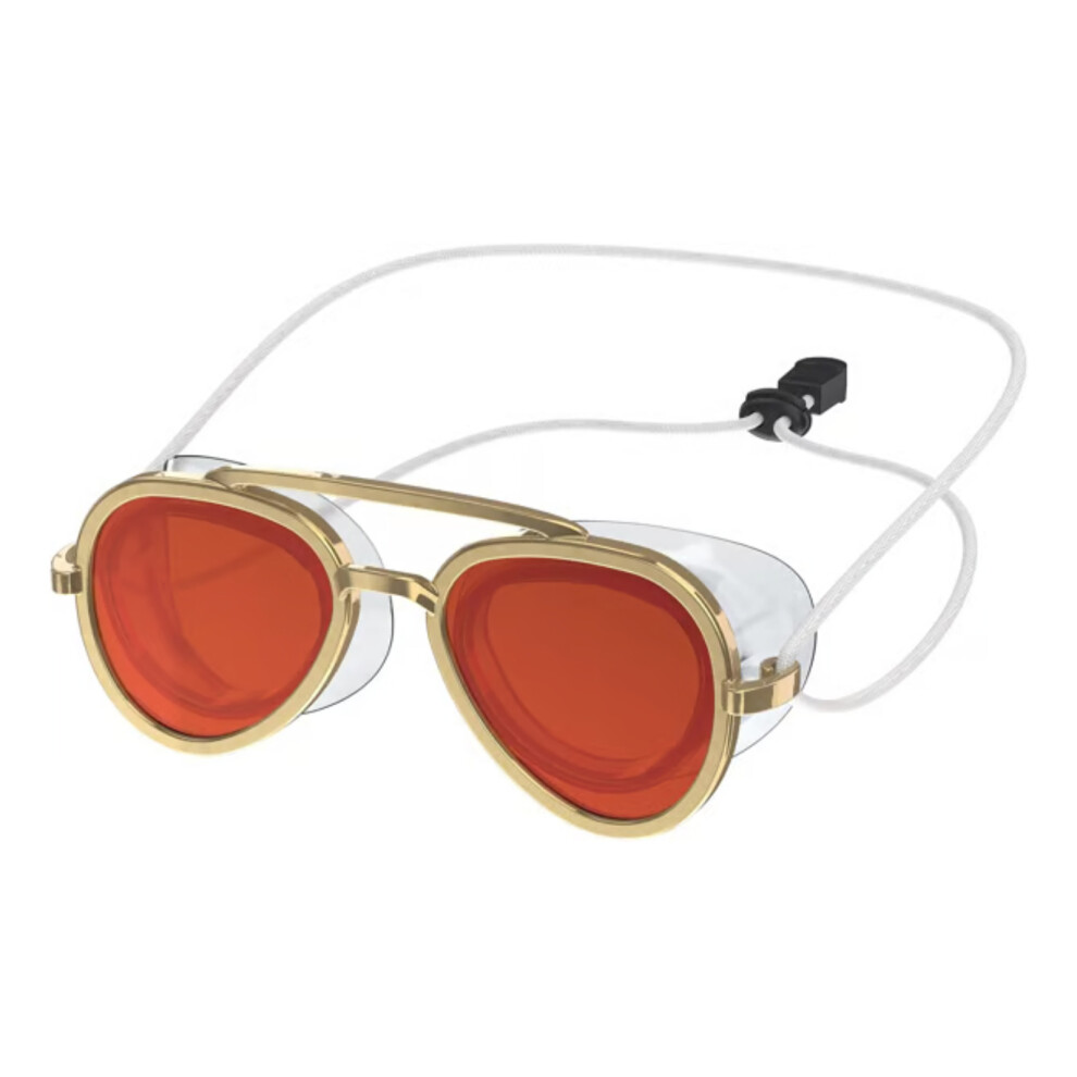 Roc-Electron Red (Red) Adult Swim Goggles - Clear Hd Vision For Training