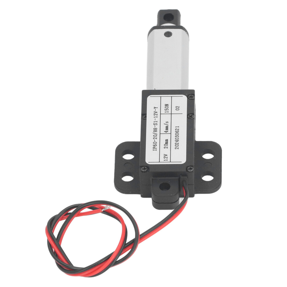 20Mm Stroke Electric Linear Actuator 150N Ipx4 For Home Automation 7901381232796