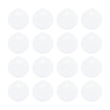 16pcs Silicone Breastpump Membranes Replacement Parts, White