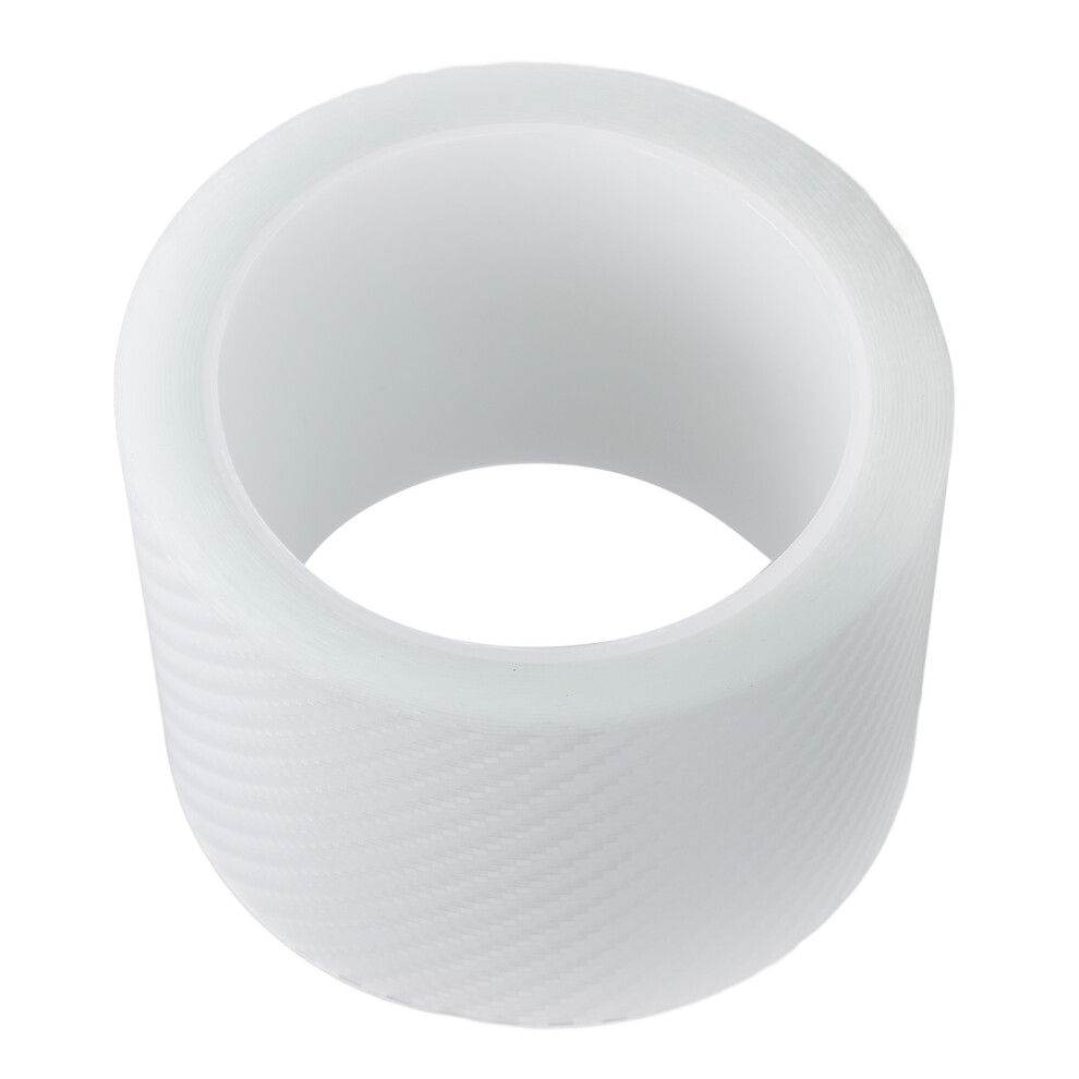 Car Door Edge Guard 16.5Ft 2.7In Carbon Fiber Water Resistant Protective Film White 4211388452312