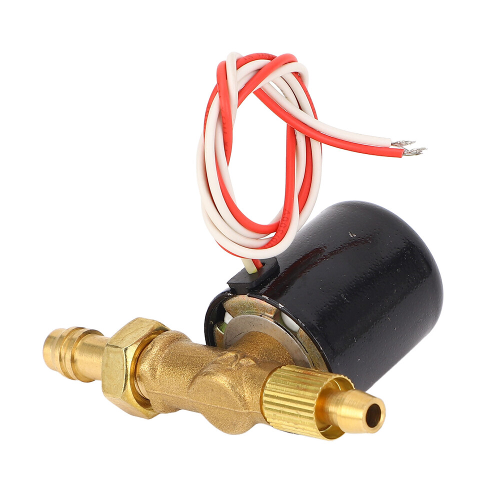 24V Solenoid Valve For Water/Gas/Oil, 0-0.8Mpa, Iron & Copper 8421388454827