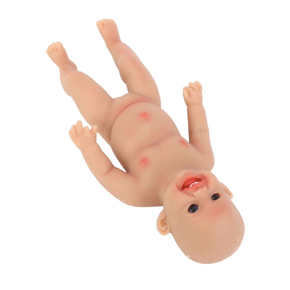 Lifelike 6" Reborn Baby Doll Silicone Realistic Cute Smile Girl Toddler