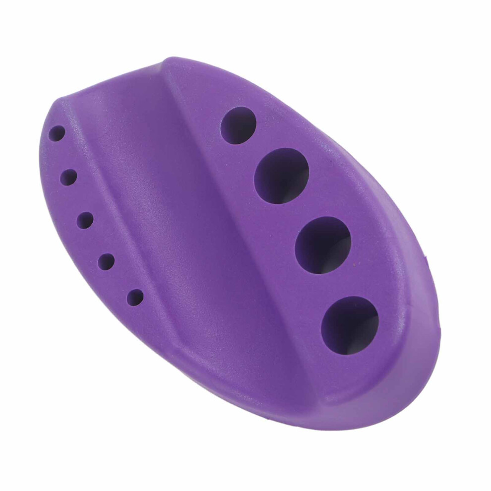 Violet Silicone Tattoo Ink Cup Holder for Permanent Makeup & Microblading