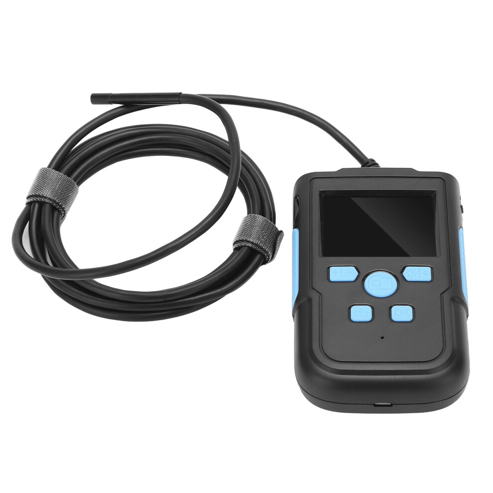2Mp Industrial Endoscope 2.4In Hd Display Ip67 Waterproof Blue 9371388449882