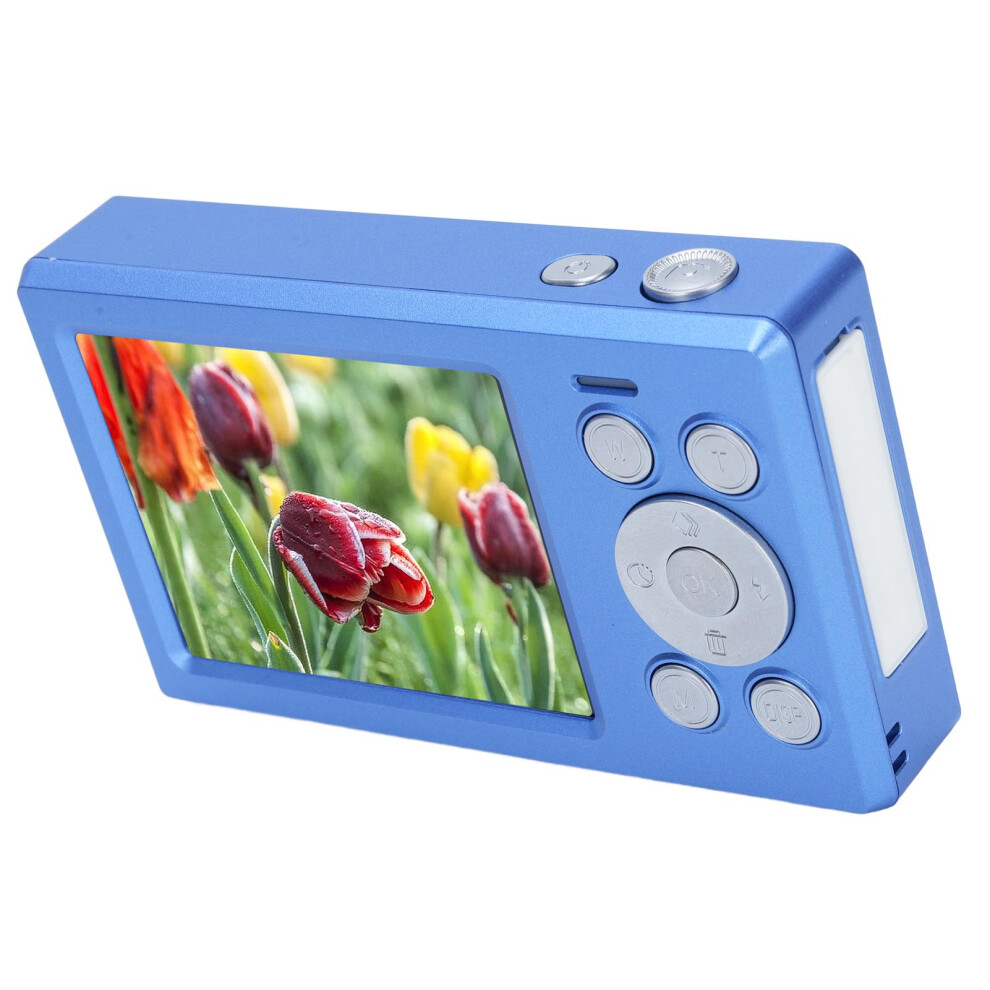 48Mp 1080P Digital Camera With 16X Zoom, 2.8" Ips Screen, Blue 7641388455568