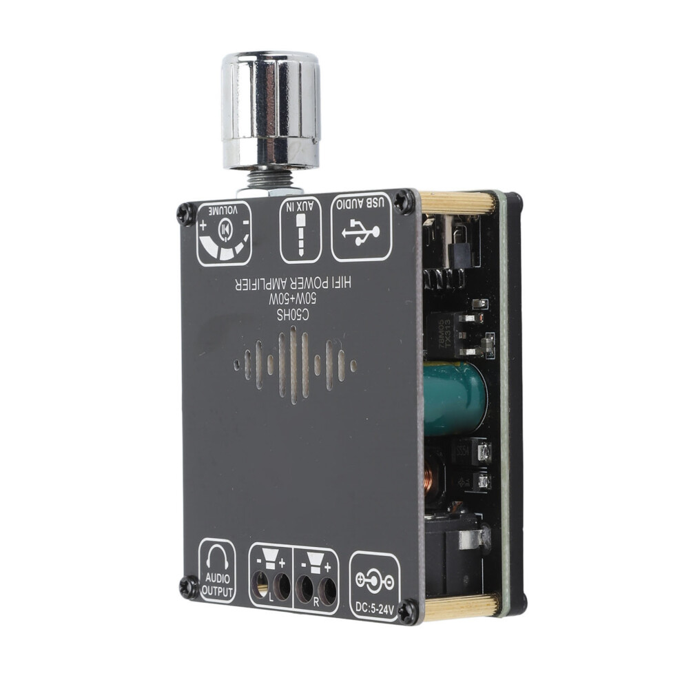 50W Bluetooth Amplifier Board Tpa3116d2 Dual Channel For Speakers 8721388456297