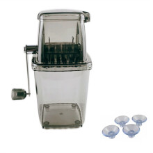 Ice Crusher Manual Rotary Ice Crusher Cocktails Slush Machine Ice- Crushed Smoothies Ice Crusher Machine Home B
