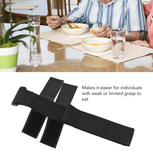 2pcs Spoon Fork Holder Strap, Nylon, Adjustable 2